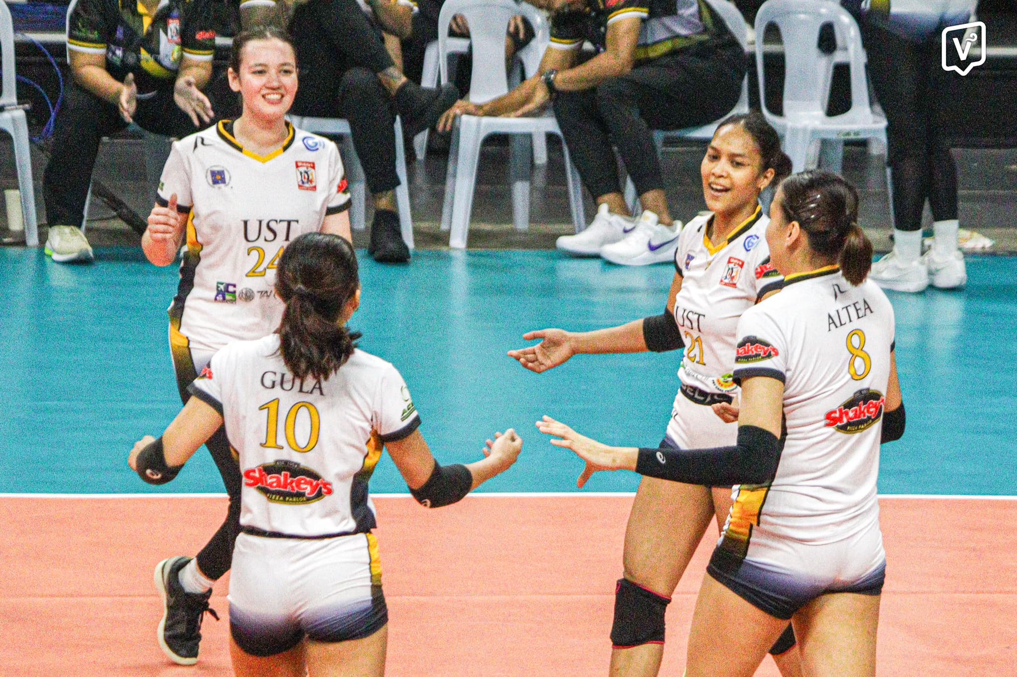 The University of Santo Tomas blasted Mapua University for a back-to-back win in the 2024 Shakey’s Super League (SSL) Collegiate Pre-Season Championship on Sunday, October 6, at the Rizal Memorial Coliseum. 