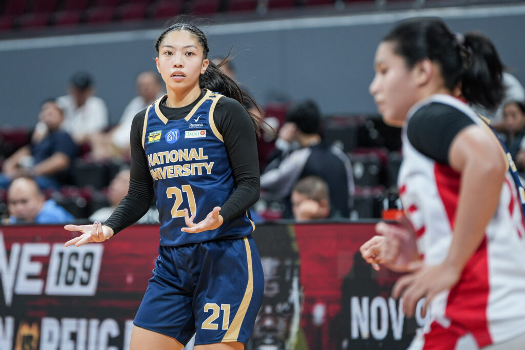 National University sustained its unblemished record in the UAAP Season 87 Collegiate Women’s Basketball Tournament eking a 103-48 victory against University of the East on Saturday, October 26, at the SM Mall of Asia Arena.