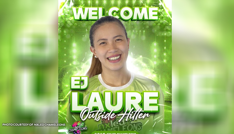 EJ Laure found a new home with the Nxled Chameleons in the ongoing 2024-25 Premier Volleyball League (PVL) All-Filipino Conference.