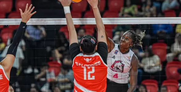 It took Akari import Oly Okaro just two matches to etch her name in the record books of the Premier Volleyball League (PVL).