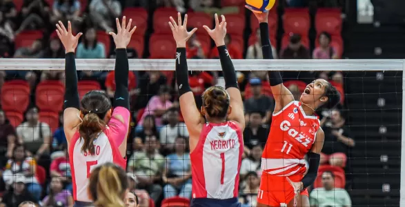 The Petro Gazz Angels soared above the Creamline Cool Smashers in a must-win Pool C match of the 2024 Premier Volleyball League (PVL) Reinforced Conference on Tuesday, August 13, at the PhilSports Arena in Pasig.