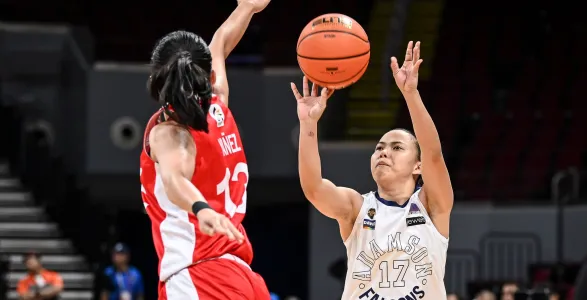 Adamson University ended the first round of the UAAP Season 87 Women’s Basketball Tournament, securing a solo third place following a 63-51 win against University of the East on Sunday, October 6, at the SM Mall of Asia Arena.