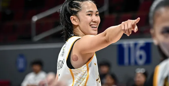 Defending champion University of Santo Tomas excelled over the Adamson University Lady Falcons, 71-59, in the knockout step-ladder semifinal of the UAAP Season 87 Women’s Basketball Tournament on Wednesday, December 4, at the Mall of Asia Arena in Pasay City.