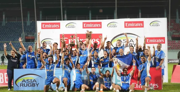 The Philippine Volcanoes made history over the weekend after both securing the men’s and women’s title in the Asia Rugby Emirates Sevens Trophy at the Dasharath Stadium in Kathmandu, Nepal.