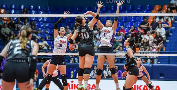 Choco Mucho snatched its first win after pocketing a five-set, 27-29, 25-20, 25-19, 17-25, 15-12, victory against Galeries Tower in the 2024-25 Premier Volleyball League (PVL) All-Filipino Conference at the FilOil EcoOil Arena in San Juan on Thursday, November 14.