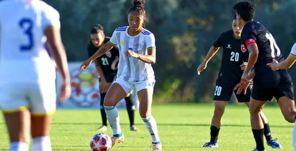 Sarina Bolden steered the Philippine Women’s Football Team as they began their campaign with a commanding 3-0 victory over Jordan in an international friendly during the Pink Ladies Week tournament in Antalya, Turkey.