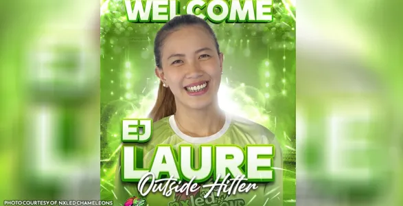 EJ Laure found a new home with the Nxled Chameleons in the ongoing 2024-25 Premier Volleyball League (PVL) All-Filipino Conference.