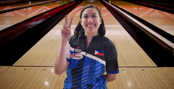 Lara Posadas-Wong won a silver medal for the Philippines in the women’s singles at the 7th Asian Tenpin Bowling Champions in Bangkok, Thailand.