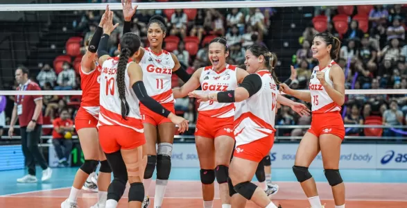 Petro Gazz finally ended their three-game losing skid with a quick sweep of Choco Mucho to end their first round campaign in the 2024 Premier Volleyball League (PVL) Reinforced Conference.