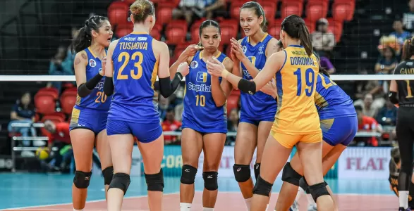 Capital1 sealed its spot in the top three of Pool B after overcoming ZUS Coffee in the 2024 Premier Volleyball League (PVL) Reinforced Conference at the PhilSports Arena in Pasig on Tuesday, August 6.